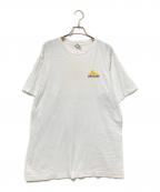 GREGORYグレゴリー）の古着「プリントTシャツ」｜ホワイト×イエロー