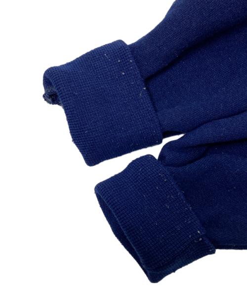 adidas（アディダス）adidas (アディダス) 80‘Sフロッッキープリントラグランパーカー グレー×ネイビー サイズ:Mの古着・服飾アイテム