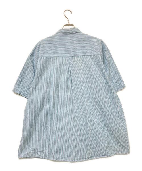 Patagonia（パタゴニア）Patagonia (パタゴニア) コットンストライプシャツ グリーン サイズ:Lの古着・服飾アイテム