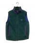 Patagonia（パタゴニア）の古着「レトロXフリースベスト」｜グリーン×パープル