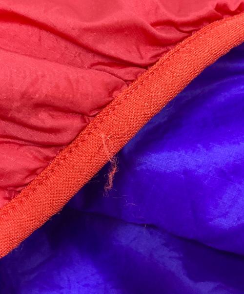 Patagonia（パタゴニア）Patagonia (パタゴニア) Puffball Vest レッド×パープル サイズ:Sの古着・服飾アイテム