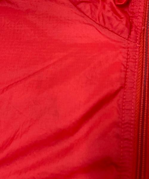 Patagonia（パタゴニア）Patagonia (パタゴニア) Puffball Vest レッド×パープル サイズ:Sの古着・服飾アイテム