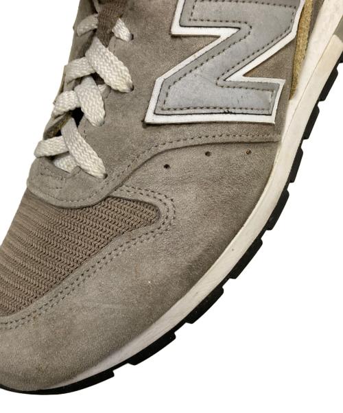 NEW BALANCE（ニューバランス）NEW BALANCE (ニューバランス) ローカットスニーカー グレー サイズ:27.5㎝の古着・服飾アイテム