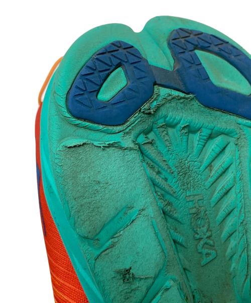HOKAONEONE（ホカオネオネ）HOKAONEONE (ホカオネオネ) RINCON3 オレンジ×グリーン サイズ:27.0cmの古着・服飾アイテム