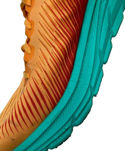 HOKAONEONE（ホカオネオネ）HOKAONEONE (ホカオネオネ) RINCON3 オレンジ×グリーン サイズ:27.0cmの古着・服飾アイテム