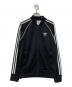 adidas（アディダス）の古着「スーパースター トラックジャケット」｜ブラック