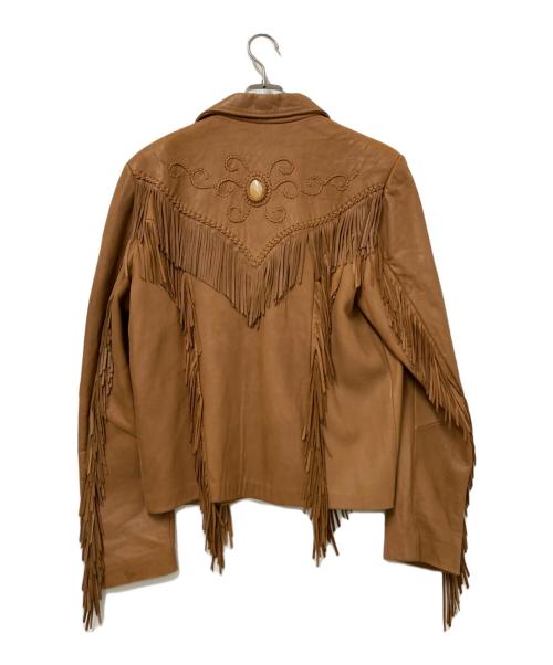 PITIC LEATHER × ARTURO（ピティック レザー×アルトゥーロ）PITIC LEATHER × ARTURO (ピティック レザー×アルトゥーロ) ウエスタンレザージャケット ブラウン サイズ:42の古着・服飾アイテム