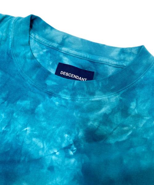 DESCENDANT（ディセンダント）DESCENDANT (ディセンダント) T&C TIE DYE TEE グリーン サイズ:3の古着・服飾アイテム