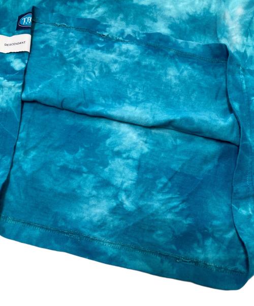 DESCENDANT（ディセンダント）DESCENDANT (ディセンダント) T&C TIE DYE TEE グリーン サイズ:3の古着・服飾アイテム