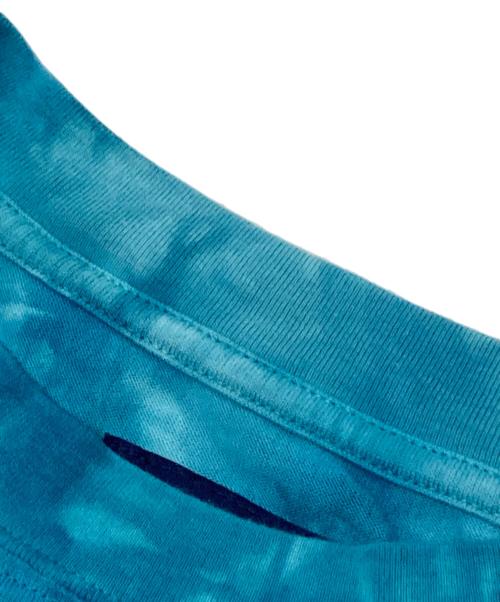 DESCENDANT（ディセンダント）DESCENDANT (ディセンダント) T&C TIE DYE TEE グリーン サイズ:3の古着・服飾アイテム