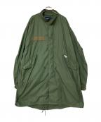 DESCENDANTディセンダント）の古着「D-65 OXFORD COAT」｜グリーン