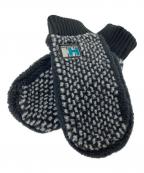 HELLY HANSEN×DESCENDANTヘリーハンセン×ディセンダント）の古着「MTTN MITTEN FIBERPILE」｜ブラック×ホワイト