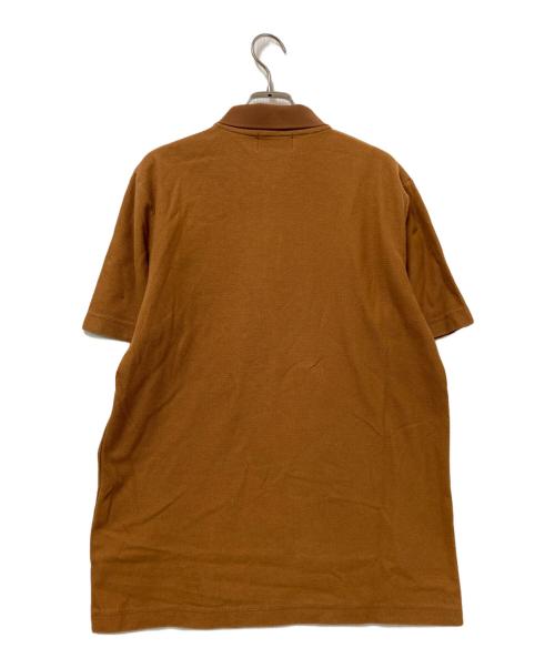 Calvin Klein（カルバンクライン）Calvin Klein (カルバンクライン) ポロシャツ ブラウン サイズ:XLの古着・服飾アイテム