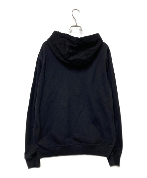 VERSACE（ヴェルサーチェ）VERSACE (ヴェルサーチェ) プリントパーカー ブラック サイズ:Mの古着・服飾アイテム