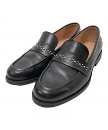 COLE HAAN（コールハーン）の古着「スタッシ エンブリッシュド ローファー」｜ブラック