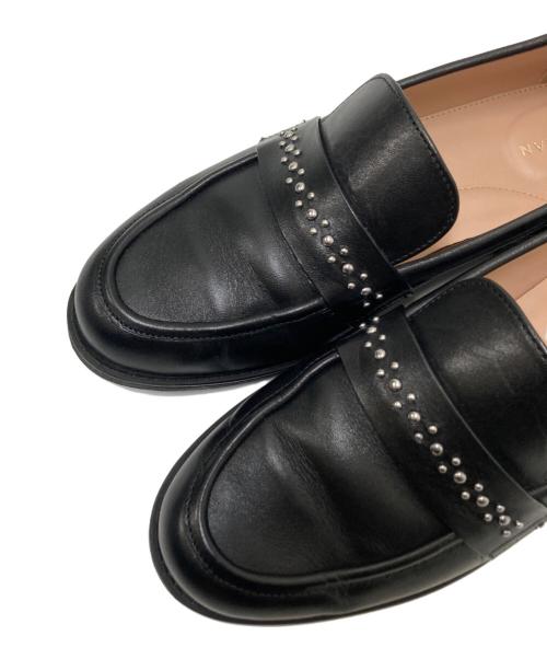 COLE HAAN（コールハーン）COLE HAAN (コールハーン) スタッシ エンブリッシュド ローファー ブラック サイズ:6Bの古着・服飾アイテム