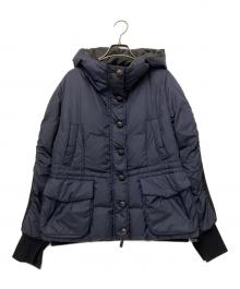 MARITHE+FRANCOIS GIRBAUD（マリテフランソワジルボー）の古着「袖ラインダウンジャケット」｜ネイビー