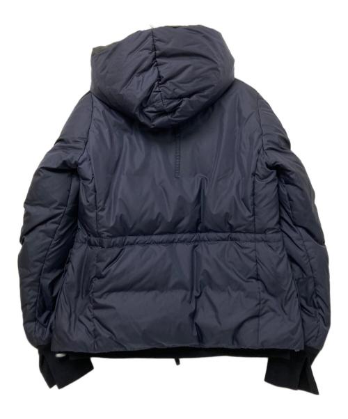 MARITHE+FRANCOIS GIRBAUD（マリテフランソワジルボー）MARITHE+FRANCOIS GIRBAUD (マリテフランソワジルボー) 袖ラインダウンジャケット ネイビー サイズ:Mの古着・服飾アイテム