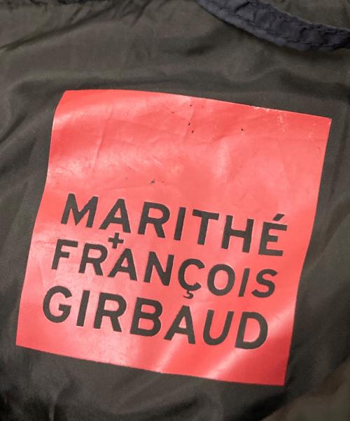 MARITHE+FRANCOIS GIRBAUD（マリテフランソワジルボー）MARITHE+FRANCOIS GIRBAUD (マリテフランソワジルボー) 袖ラインダウンジャケット ネイビー サイズ:Mの古着・服飾アイテム