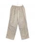 EDIFICE（エディフィス）の古着「ライトツイード1タックイージーパンツ」｜ベージュ