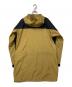 THE NORTH FACE (ザ ノース フェイス) マウンテンレインテックスコート ベージュ×ブラック サイズ:M：14000円