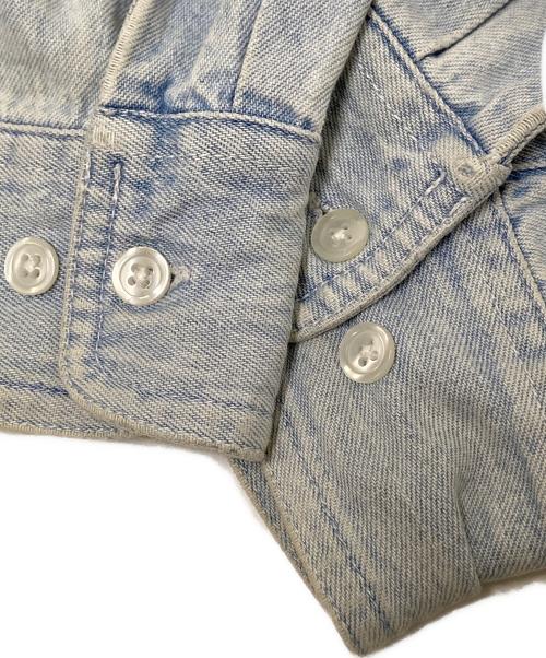 HARLEY-DAVIDSON（ハーレーダビッドソン）HARLEY-DAVIDSON (ハーレーダビッドソン) バック刺繍デニムシャツ インディゴ サイズ:XLの古着・服飾アイテム