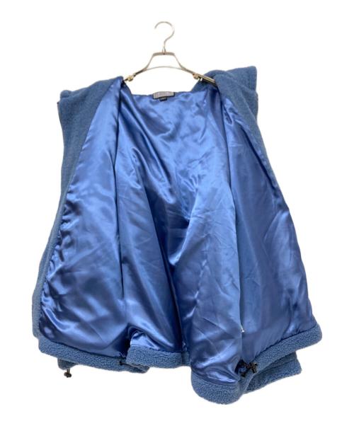 GALFY（ガルフィー）GALFY (ガルフィー) ボアジャケット ピンク×ブルー サイズ:中型犬（L）の古着・服飾アイテム