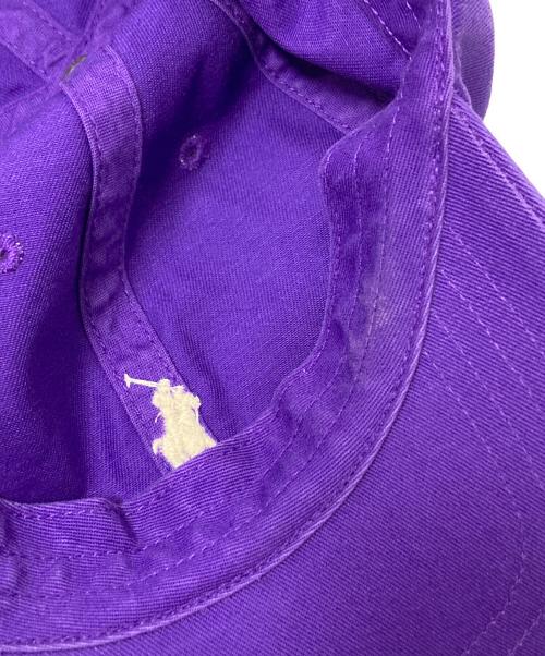POLO RALPH LAUREN（ポロ・ラルフローレン）POLO RALPH LAUREN (ポロ・ラルフローレン) 刺繍ロゴキャップ パープル サイズ:下記参照の古着・服飾アイテム