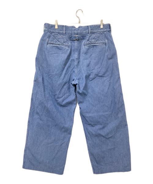 Schott（ショット）Schott (ショット) INDIGO BIRDS EYE TROUSERS ブルー サイズ:2XLの古着・服飾アイテム