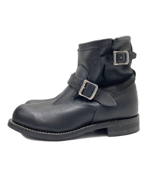 CHIPPEWA（チペワ）CHIPPEWA (チペワ) STEEL TOE ENGINEER（スチール トゥ エンジニア） ブラック サイズ:24.4の古着・服飾アイテム