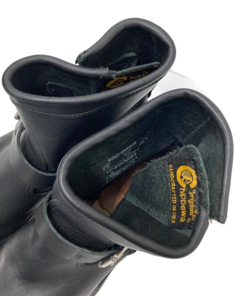 CHIPPEWA（チペワ）CHIPPEWA (チペワ) STEEL TOE ENGINEER（スチール トゥ エンジニア） ブラック サイズ:24.4の古着・服飾アイテム