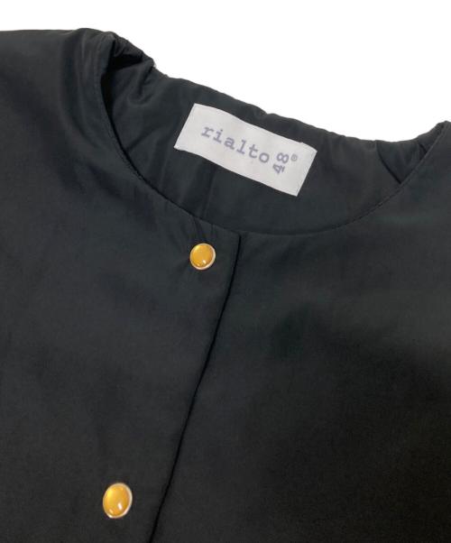 rialto48（リアルト48）rialto48 (リアルト48) スナップボタンジャケット ブラック サイズ:40の古着・服飾アイテム
