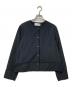 rialto48（リアルト48）の古着「スナップボタンジャケット」｜ブラック