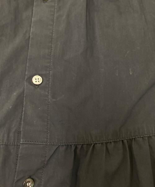 IENA（イエナ）IENA (イエナ) ブロックカラーティアードワンピース ネイビー×ブラック サイズ:38の古着・服飾アイテム