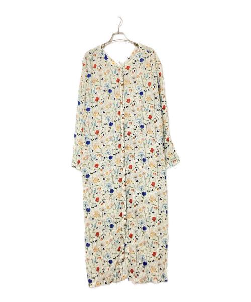 RHC Ron Herman（アールエイチシー ロンハーマン）RHC Ron Herman (アールエイチシー ロンハーマン) LIBERTY (リバティ) 別注総柄シャツワンピース アイボリー サイズ:Sの古着・服飾アイテム