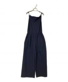 MACPHEE（マカフィー）の古着「コットンポリエステルサッカー ジャンプスーツ」｜ネイビー