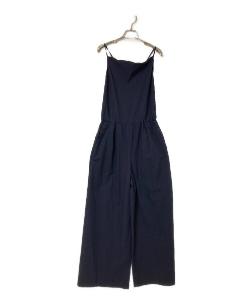 MACPHEE（マカフィー）MACPHEE (マカフィー) コットンポリエステルサッカー ジャンプスーツ ネイビー サイズ:36の古着・服飾アイテム