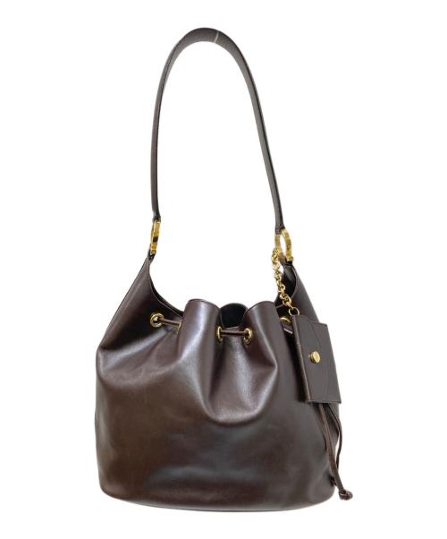 Salvatore Ferragamo（サルヴァトーレ フェラガモ）Salvatore Ferragamo (サルヴァトーレ フェラガモ) レザーワンショルダーバッグ ブラウン サイズ:下記参照の古着・服飾アイテム