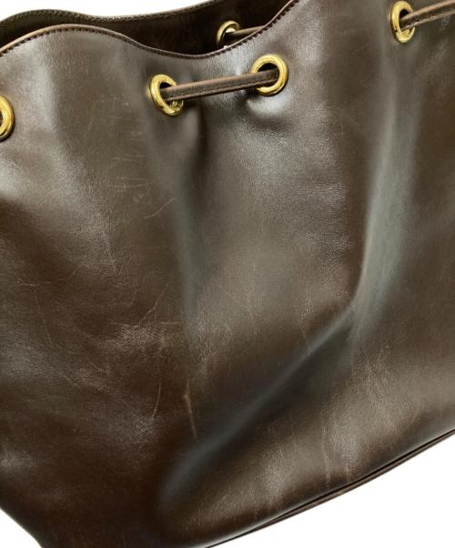 Salvatore Ferragamo（サルヴァトーレ フェラガモ）Salvatore Ferragamo (サルヴァトーレ フェラガモ) レザーワンショルダーバッグ ブラウン サイズ:下記参照の古着・服飾アイテム