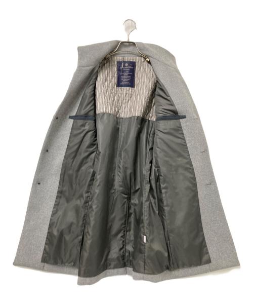 nano・universe（ナノ・ユニバース）nano・universe (ナノ・ユニバース) チェスターコート グレー サイズ:Mの古着・服飾アイテム