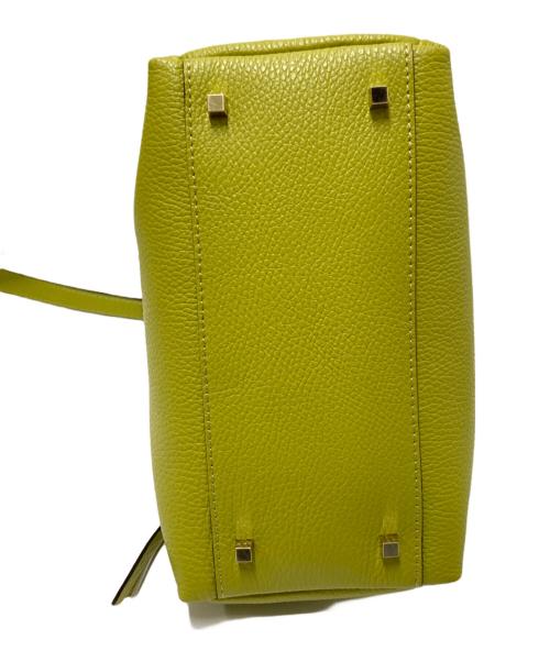 LORISTELLA（ロリステッラ）LORISTELLA (ロリステッラ) 2WAYレザーショルダーバッグ イエローグリーン サイズ:下記参照の古着・服飾アイテム