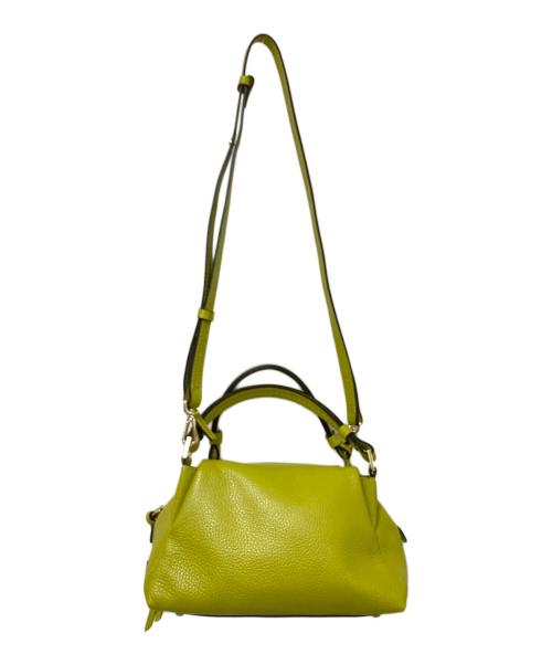 LORISTELLA（ロリステッラ）LORISTELLA (ロリステッラ) 2WAYレザーショルダーバッグ イエローグリーン サイズ:下記参照の古着・服飾アイテム