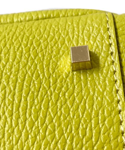 LORISTELLA（ロリステッラ）LORISTELLA (ロリステッラ) 2WAYレザーショルダーバッグ イエローグリーン サイズ:下記参照の古着・服飾アイテム