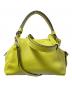 LORISTELLA (ロリステッラ) 2WAYレザーショルダーバッグ イエローグリーン サイズ:下記参照：14000円