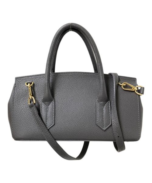 CHRISTIAN VILLA（クリスチャンヴィラ）CHRISTIAN VILLA (クリスチャンヴィラ) wide shape hand bag グレー サイズ:下記参照の古着・服飾アイテム