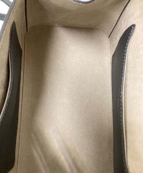 CHRISTIAN VILLA（クリスチャンヴィラ）CHRISTIAN VILLA (クリスチャンヴィラ) wide shape hand bag グレー サイズ:下記参照の古着・服飾アイテム