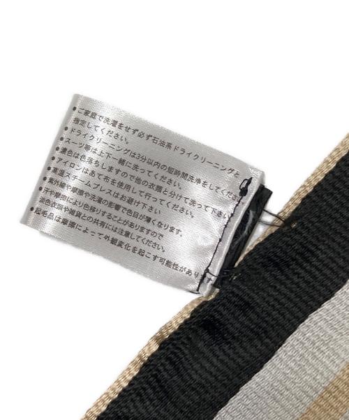 HAIDER ACKERMANN（ハイダーアッカーマン）HAIDER ACKERMANN (ハイダーアッカーマン) ストール グレー×ベージュの古着・服飾アイテム