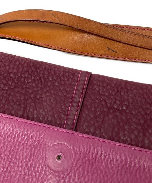 COACH（コーチ）COACH (コーチ) セミショルダーバッグ パープル×ピンク サイズ:下記参照の古着・服飾アイテム