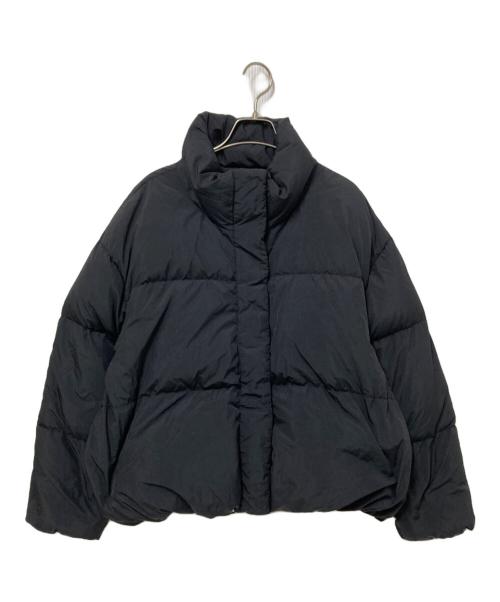 Mila Owen（ミラオーウェン）Mila Owen (ミラオーウェン) スタンドカラードロストショートダウンジャケット ブラック サイズ:Fの古着・服飾アイテム