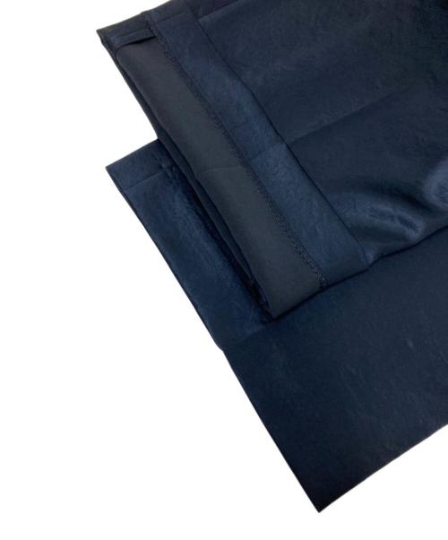 EVERYDAY I LIKE.（エヴリデイ アイ ライク）EVERYDAY I LIKE. (エヴリデイ アイ ライク) Minimal Satin パンツ ブラック サイズ:34 未使用品の古着・服飾アイテム